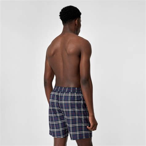 blue burberry shorts|burberry carbon blue swim shorts.